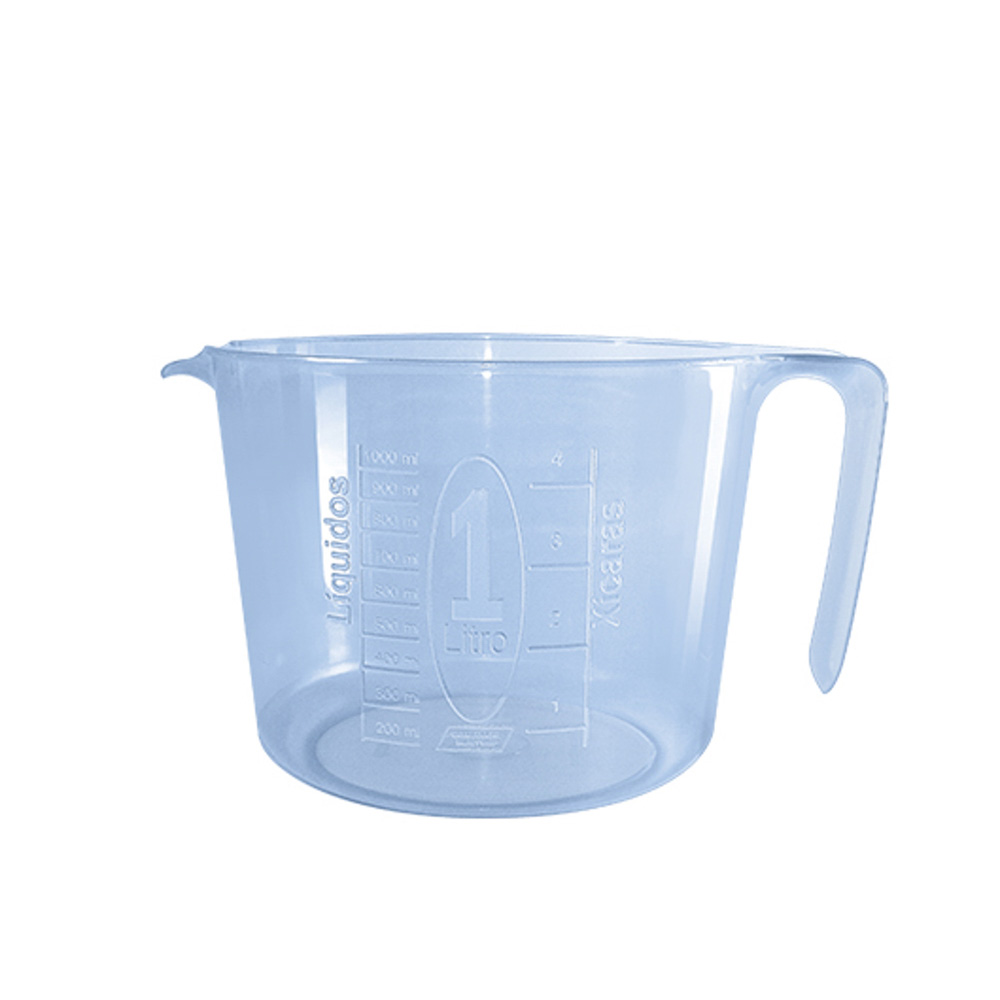 MEDIDORA C/ALÇA 1,0 L AZUL(DONA COTTA)